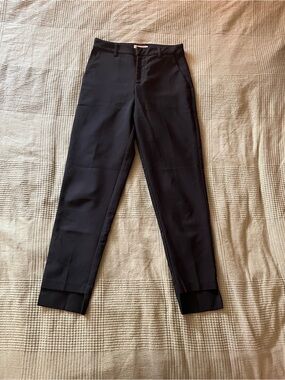 Honey Punch Black Tailored Ankle Pants